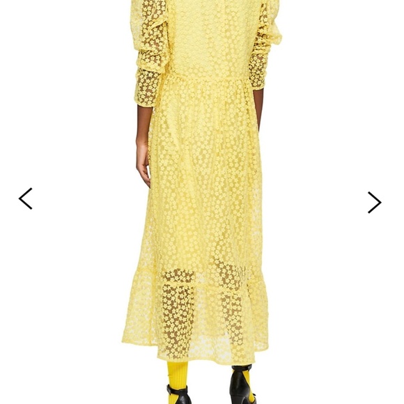 NWT EDITORIAL SELECTED LACE DRESS - Picture 6 of 6